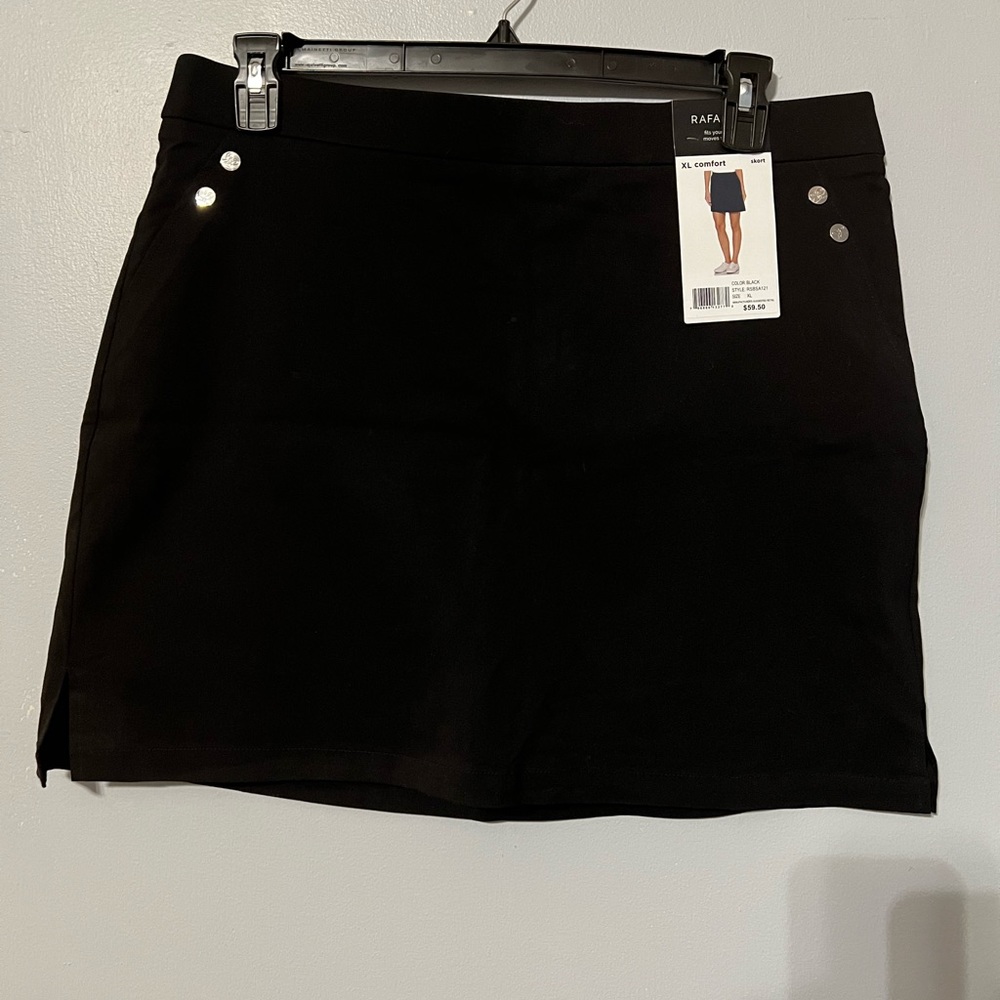 Rafaela Black Skort